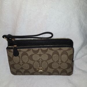 Coach Signature Wristlet